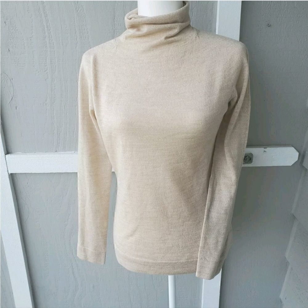 Cerruti 1881 Maglia Beige 100% Virgin Wool M